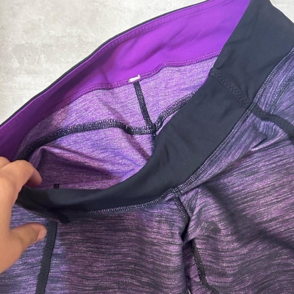 Lululemon Athletica Purple Performance Leggings - Picture 4 of 5